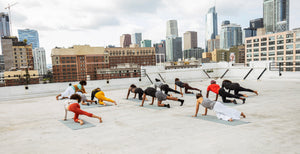 Downtown LA Rooftop Yoga (Part I)